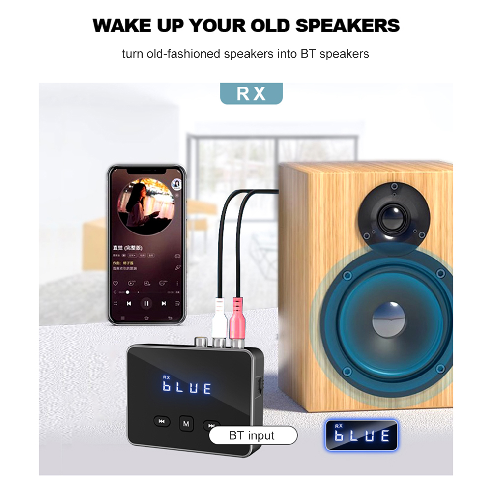 BT 5.4 Transmitter Receiver wi - Bluetooth Adapter Receiver ulasan dan harga