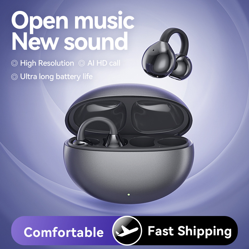 New Hot-Selling Ear-Clip Bluet - Wireless Earbuds Tws ulasan dan harga