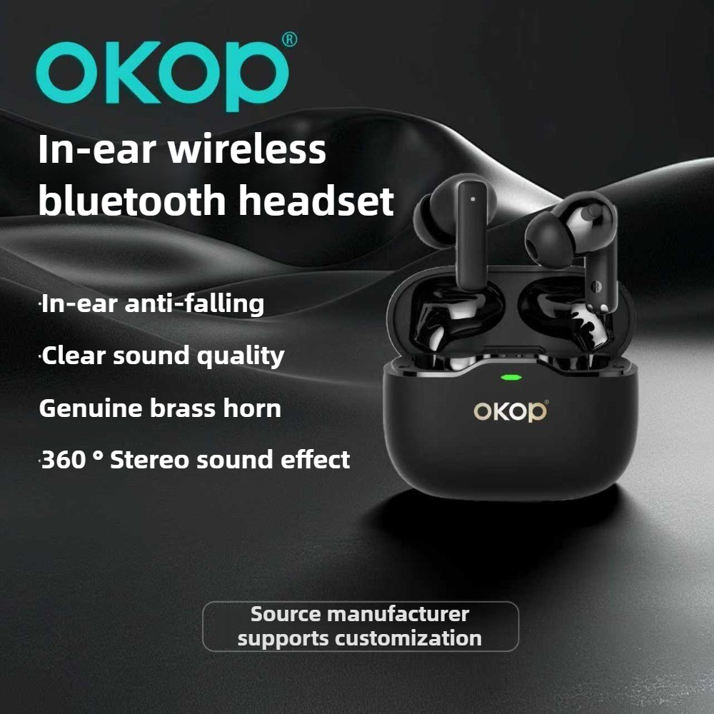 OKOP AI Headset,Wireless Bluet - Noise Cancelling Headphone ulasan dan harga