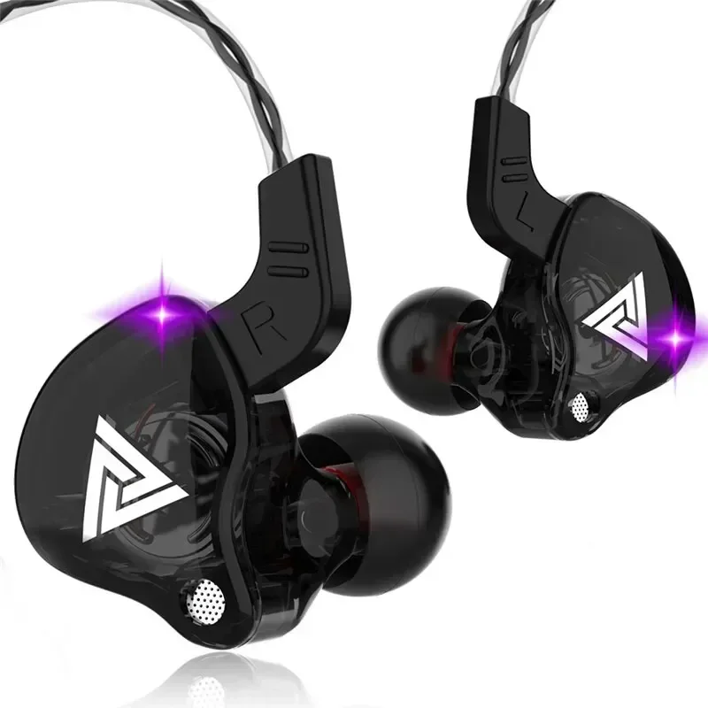 Original QKZ AK6 Copper Driver - Wired Earphone Mic ulasan dan harga