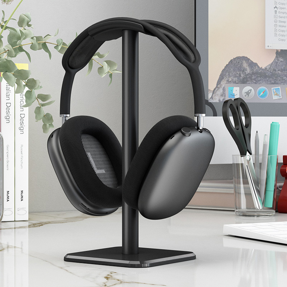 Headphone Holder Rack Aluminiu - Headphone Stand Desk ulasan dan harga