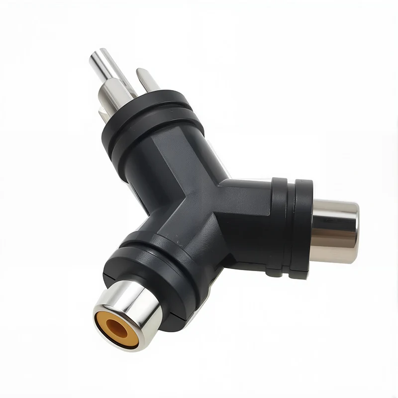 5pcs RCA Jack Female To Male P - Audio Splitter Y ulasan dan harga