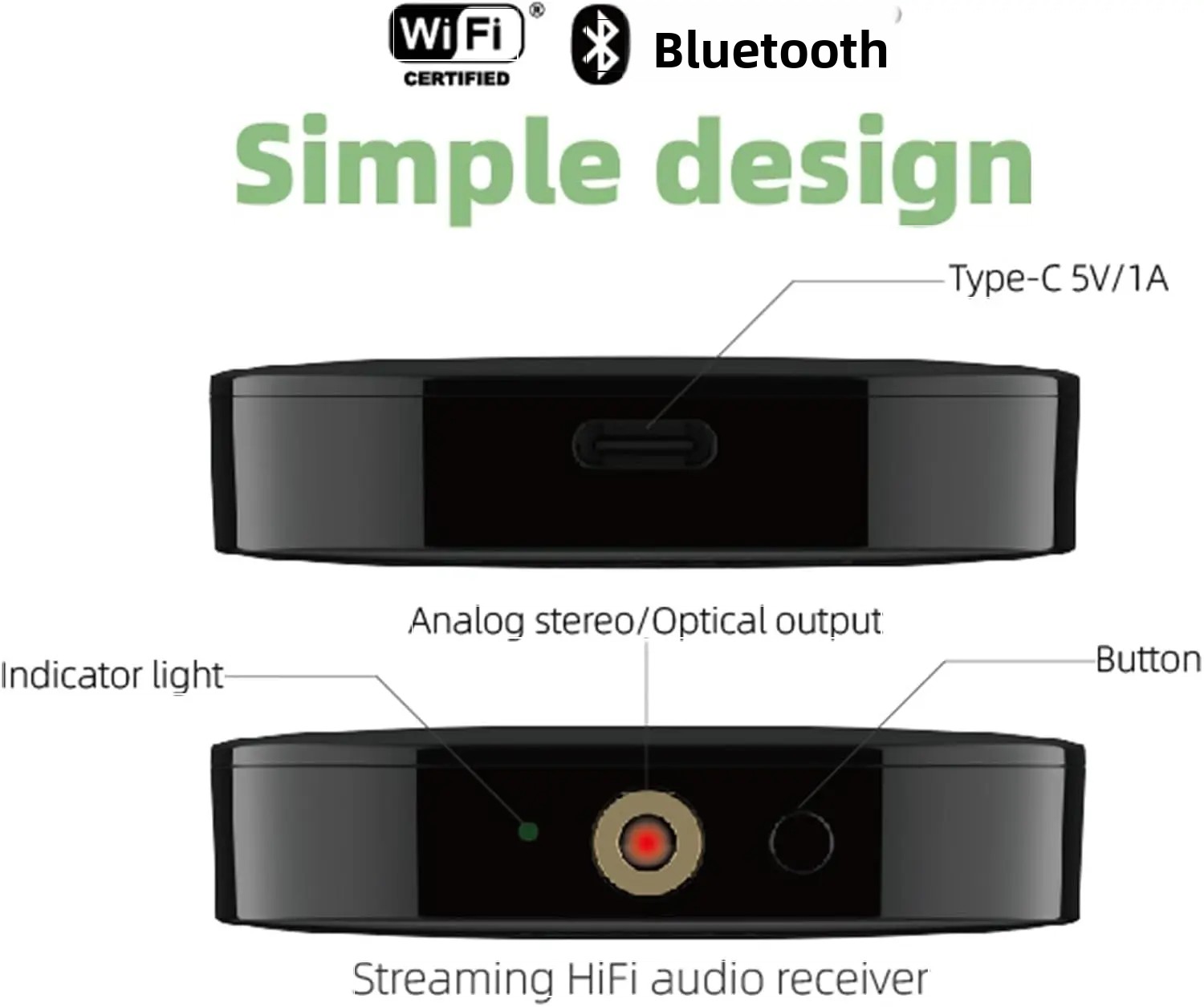 Olio Bluetooth 5.2 Hi-Res Audi - Bluetooth Adapter Receiver ulasan dan harga