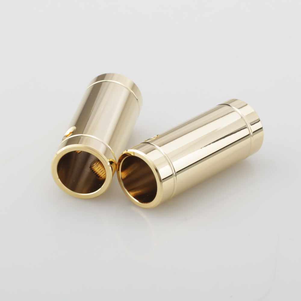 4 pcs Chrome/Gold Plated Speak - Audio Splitter Y ulasan dan harga