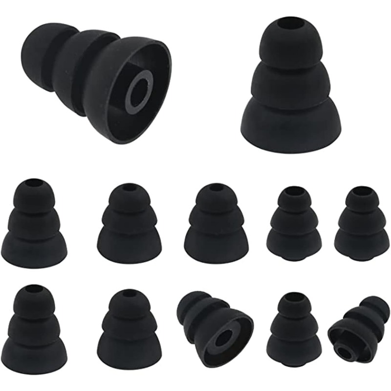 For 6pcs S/M/L Size Noise Isol - Silicone Ear Tip Replacement ulasan dan harga