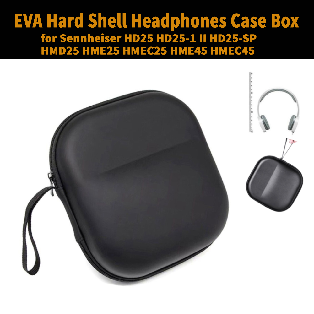 EVA Hard Shell Headphones Case - Sennheiser Headphone Hd 25 ulasan dan harga