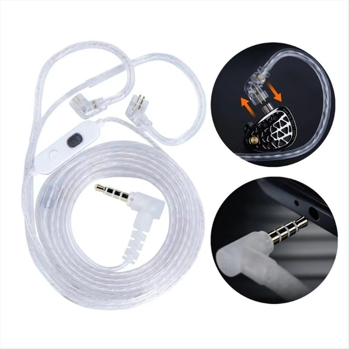 ABAN  Headphone Cord M2 Dual M - Wired Earphone Mic ulasan dan harga