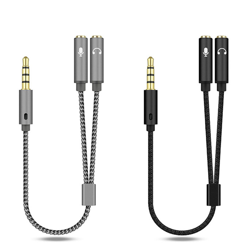 3.5mm Audio Splitter Y Jack 1  - Audio Splitter Y ulasan dan harga