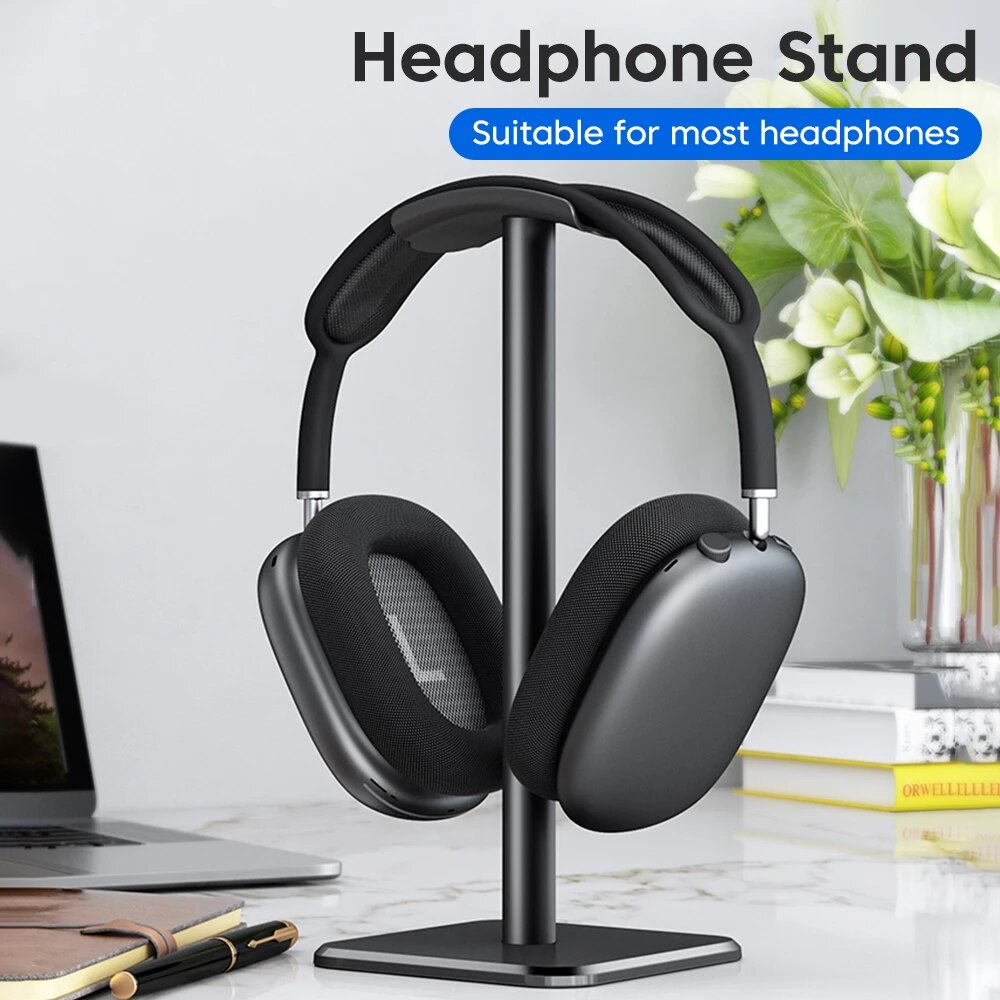 Universal Headphone Stand Alum - Headphone Stand Desk ulasan dan harga