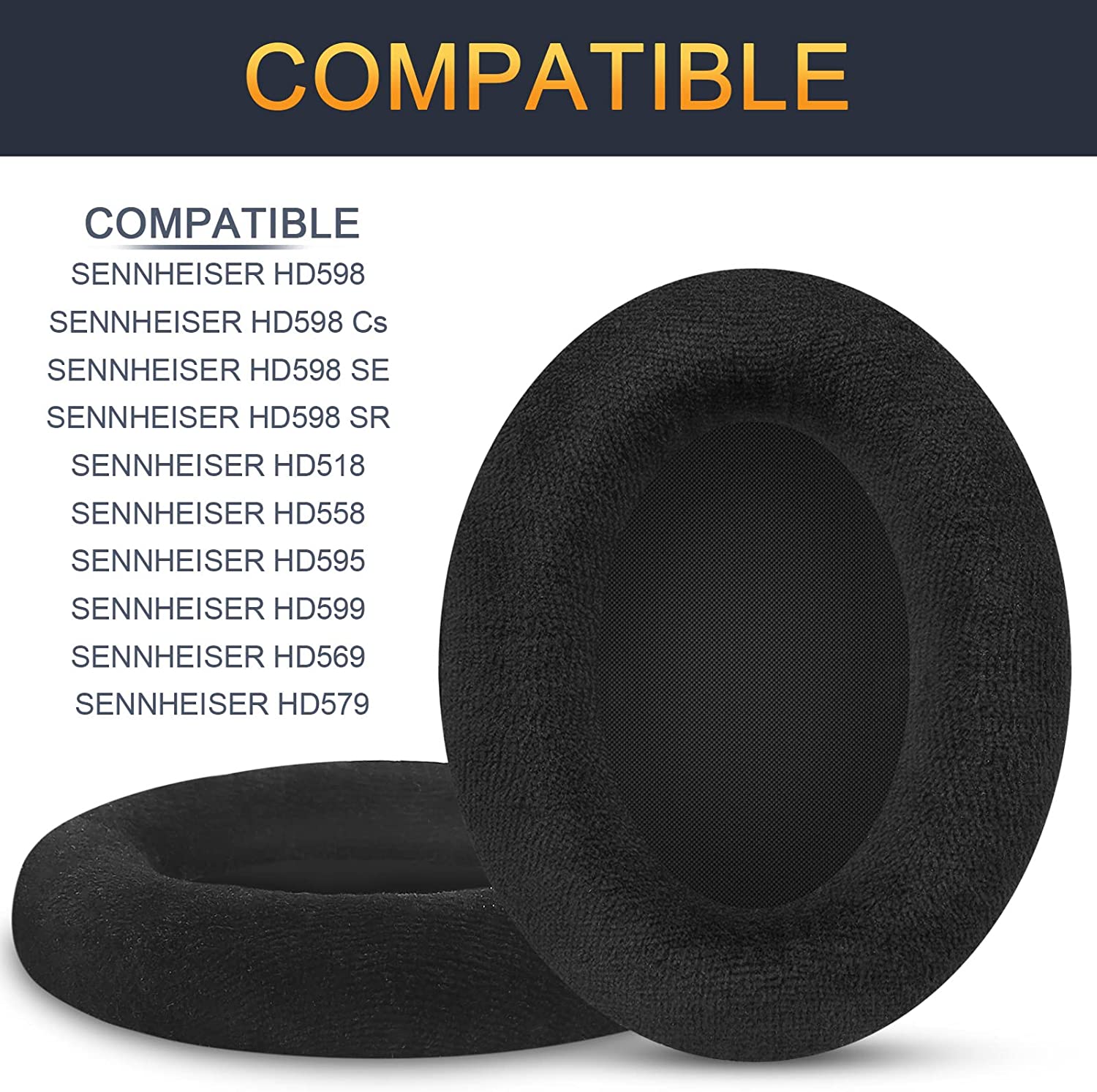 HD598 Ear Pads Cushions for Se - Sennheiser Headphone Hd 560S ulasan dan harga