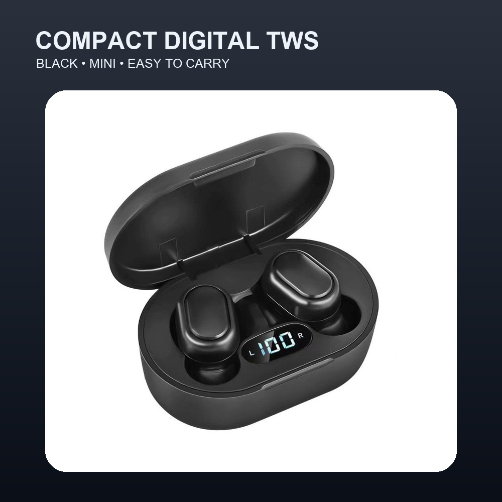 Digital Display TWS Bluetooth  - Wireless Earbuds Tws ulasan dan harga