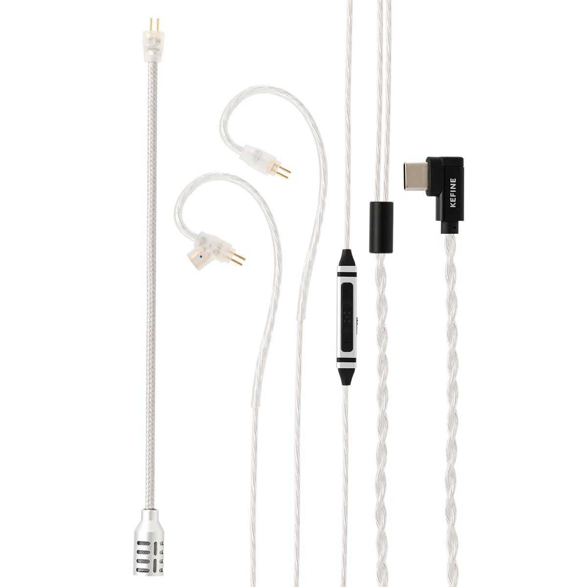 Kefine Gaming Cable for HiFi W - Wired Earphone Mic ulasan dan harga