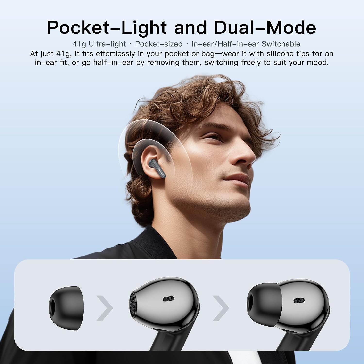 Wireless Earbuds, AI 165 Langu - Noise Cancelling Headphone ulasan dan harga