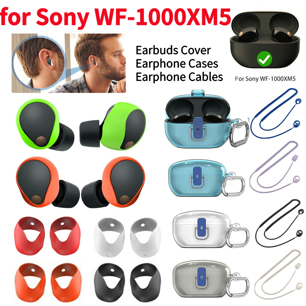 5 Pairs Silicone Earbuds Cover - Sony Headphone Wf-1000Xm5 ulasan dan harga