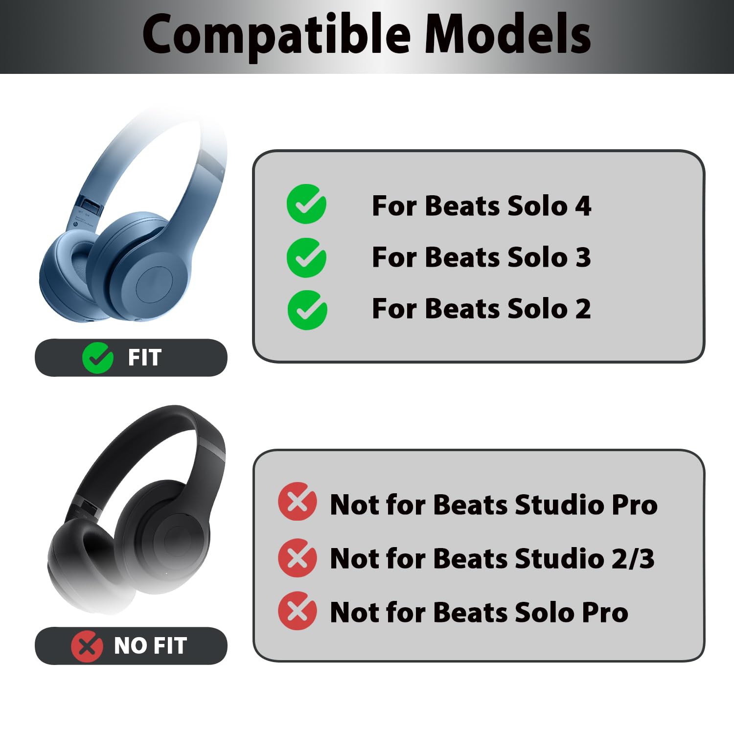 Solo 4 Silicone Ear Pads , Was - Beats Headphone Solo 4 ulasan dan harga